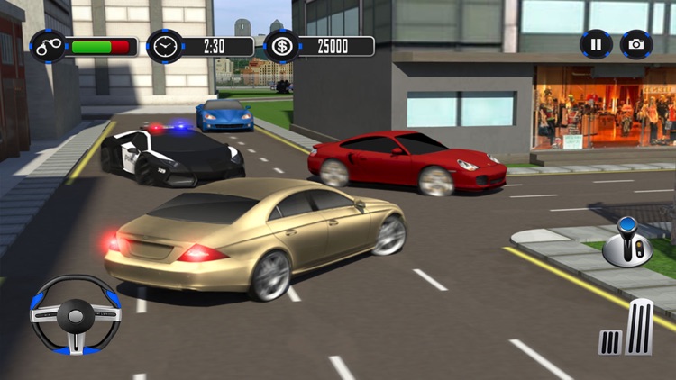 Police Car Chase Bandits: Escape Robbery Mission screenshot-3