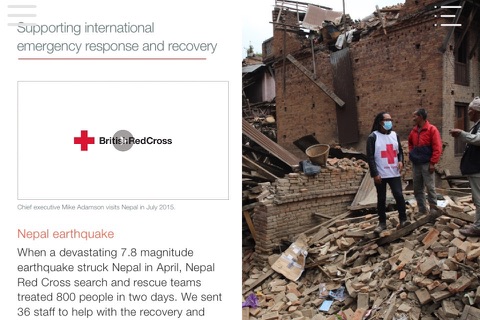 British Red Cross Publications screenshot 3