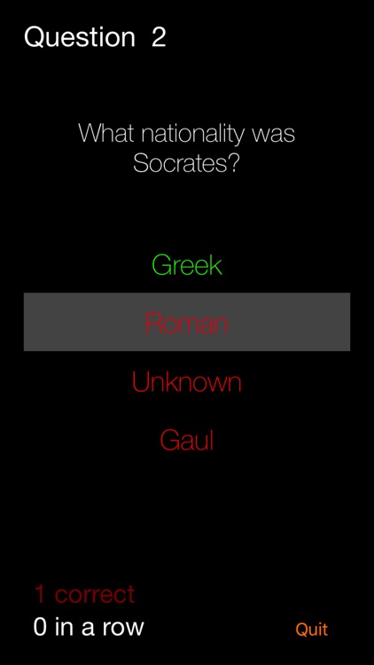 Great Philosophers Quiz - Socrates