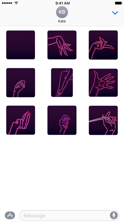 Brittany’s Manicure - NHH Animated Stickers