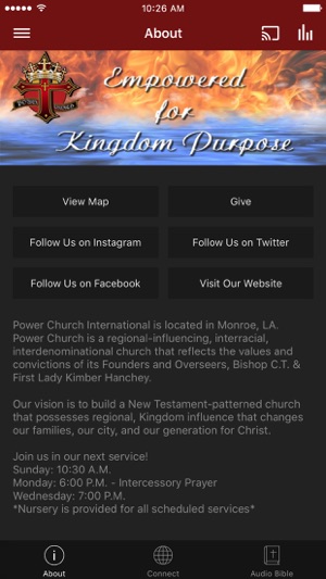 Power Church International App