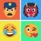 Icon Guess the Emoji : Emoticon 100 Pics Quiz Games