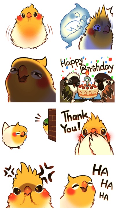 Best Cute Bird Stickers screenshot-4