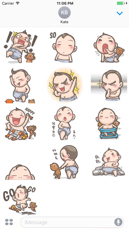 Cute and Cool Baby Stickers