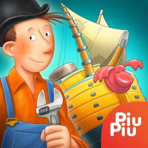 Mulle Meck's boats — a construction set for kids iOS App