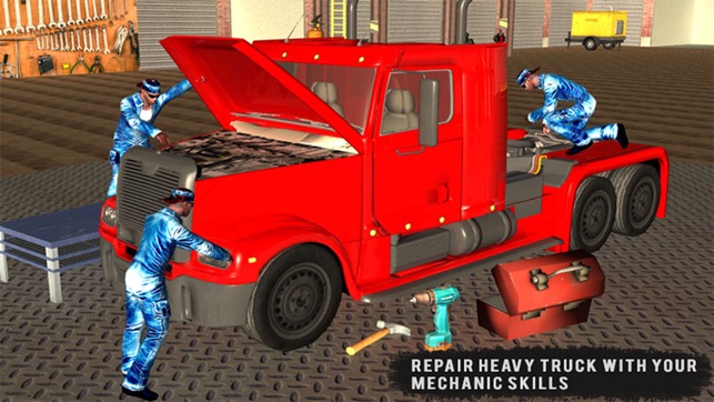 Truck Mechanic Simulator: Auto Repair Shop(圖4)-速報App