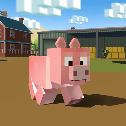 Blocky Pig Simulator 3D Full iOS App