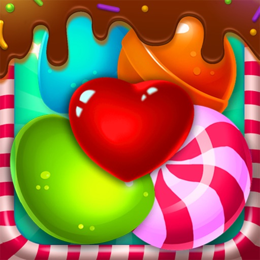 Sweet Candy Boom: Sweet puzzle iOS App