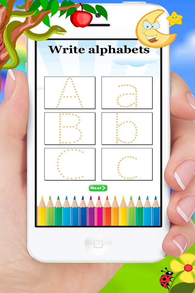 Write Alphabet ABC and Numers - Writing for Kids screenshot 2