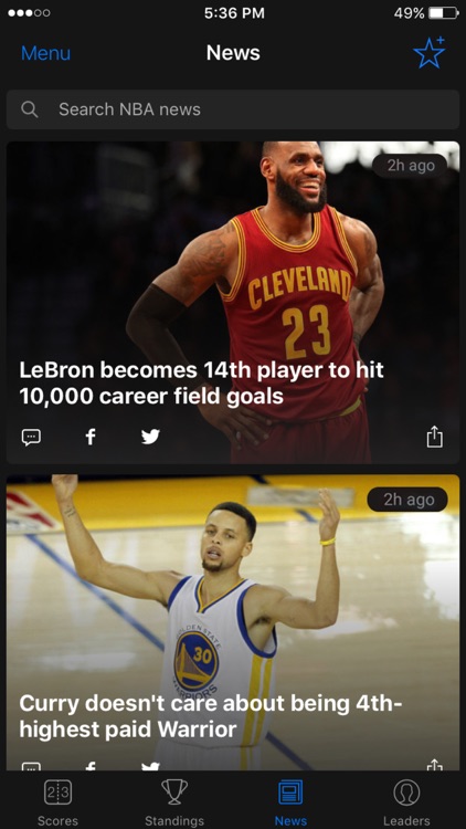 theScore – Sports Scores & News
