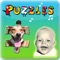 "Kids Puzzles" is a classic puzzle game for children, allowing them to discover the animal sounds, musical instruments, different means of transportation, or their immediate environment as his toys, his family,etc