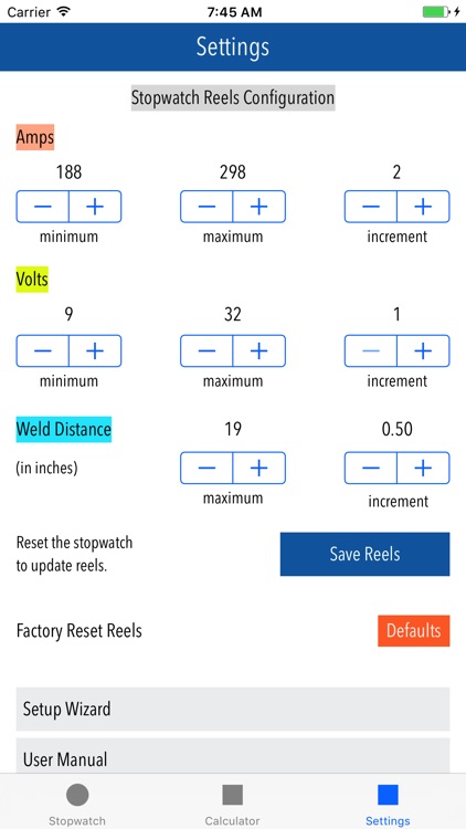 Welding Inspector's Stopwatch screenshot-3
