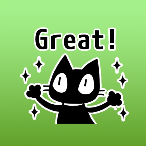 The Black Cat Sticker icon
