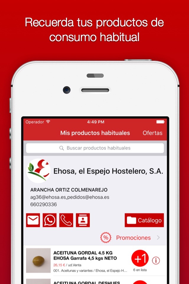 EHOSA Catálogo y Pedidos screenshot 4