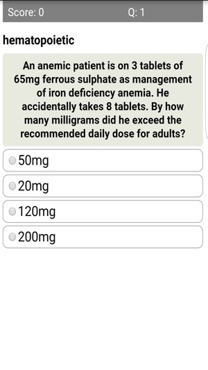 Drug Toxicity Quiz(圖4)-速報App