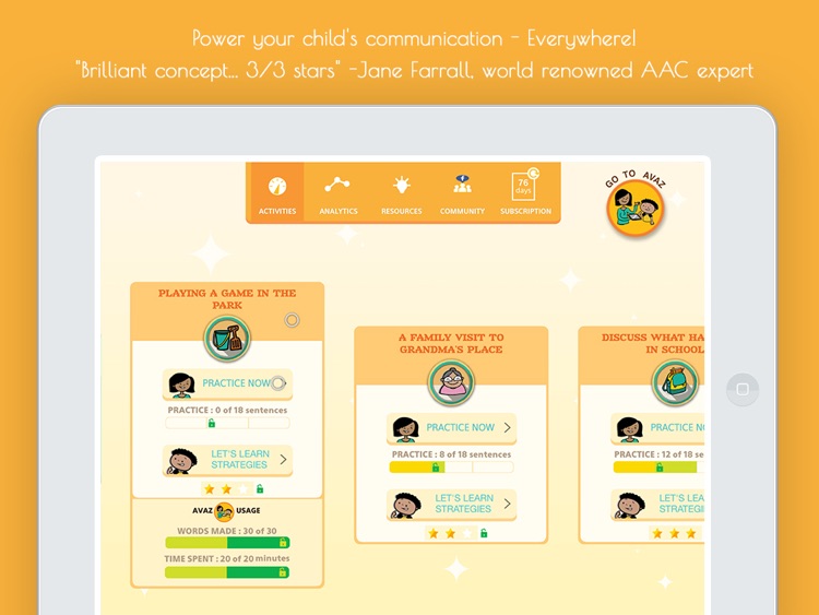 Avaz Lite - AAC App for Autism screenshot-3