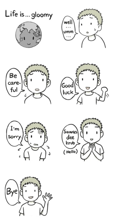 Simple Guy Stickers screenshot-4