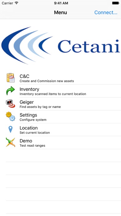 How to cancel & delete Cetani Passive RFID from iphone & ipad 1