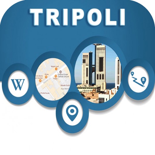 Tripoli Libya City Offline Map Navigation EGATE iOS App