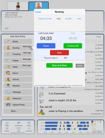 Baby Connect for iPad screenshot 3