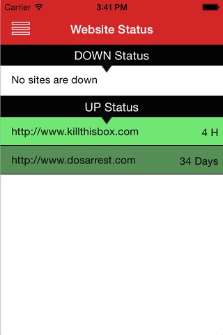 DOSarrest External Monitoring Service screenshot 2