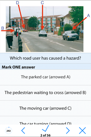 UK Motorcycle Theory Test Lite screenshot 4