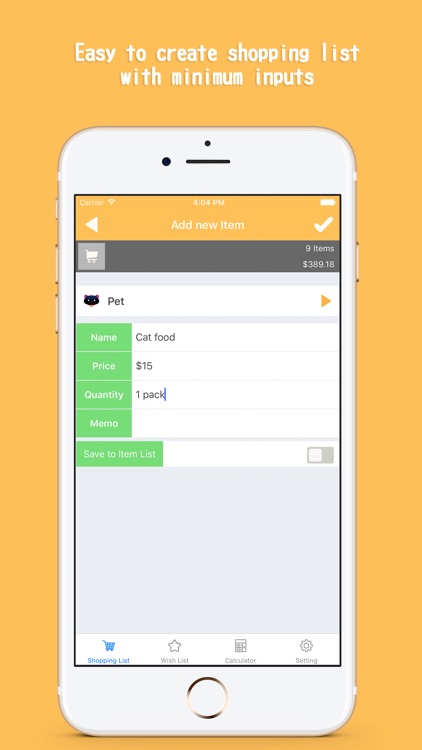Shopping Manager - Very useful app for Shopping