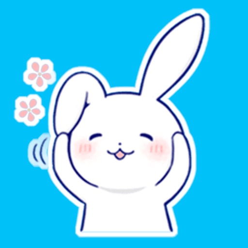 Kawaii Bunny Stickers icon