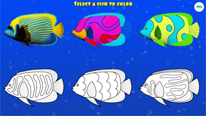 How to cancel & delete Dancing fishes. 3D Coloring App from iphone & ipad 4