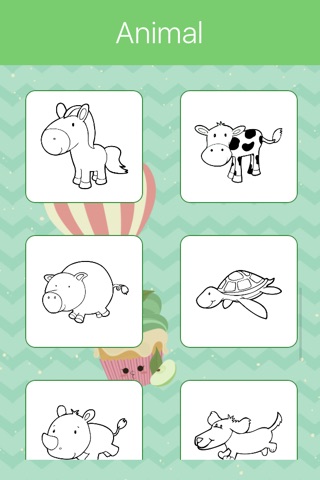 Animal Coloring Book for Kids: Learn to color. screenshot 3