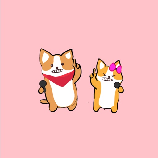 Animated Corgi Love Story icon