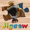 Cartoon Puzzles Jigsaw Box For Jurassic World Lego