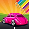 Car Coloring Book - Vehicle drawing for Kids