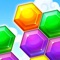 Block Hexa Logic Game is the unique hexagon puzzle board