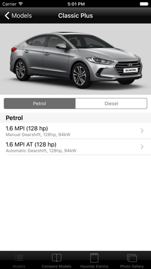 Specs for Hyundai Elantra VI 2016 edition(圖2)-速報App