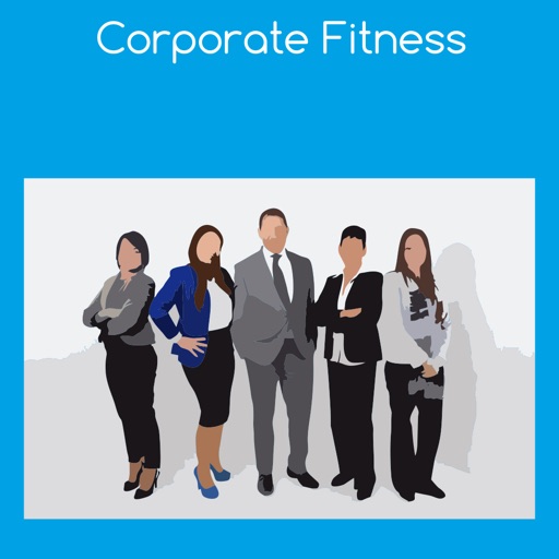 Corporate fitness icon