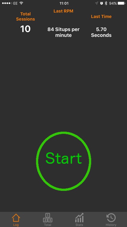 Crunch Time:Situp Logger