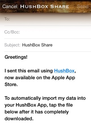 HushBox screenshot 4