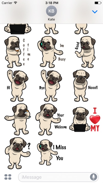 PugMoji - Pug Emoji & Sticker