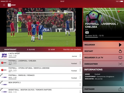 RMC Sport – Live TV, Replay screenshot 2