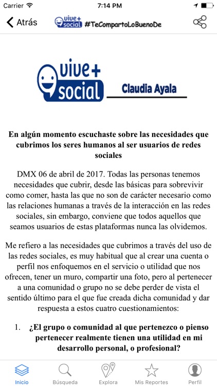 Vive + Social