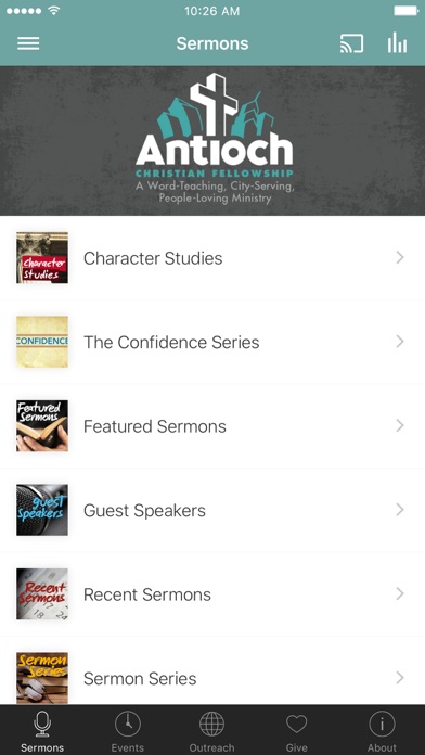 How to cancel & delete Antioch Christian Fellowship from iphone & ipad 1