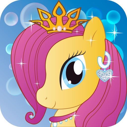 Dress Up Games for Girls - Fun Mermaid Pony Games Icon