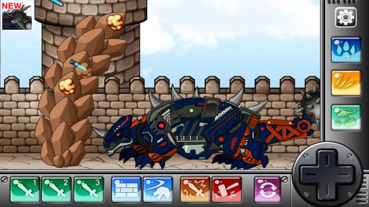 Dark Euoplo - Combine! Dino Robot : Dinosaur Game