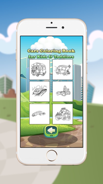 Cars Coloring Book for Kids & Toddlers