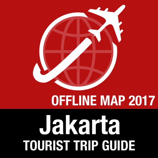 Jakarta Tourist Guide + Offline Map icon