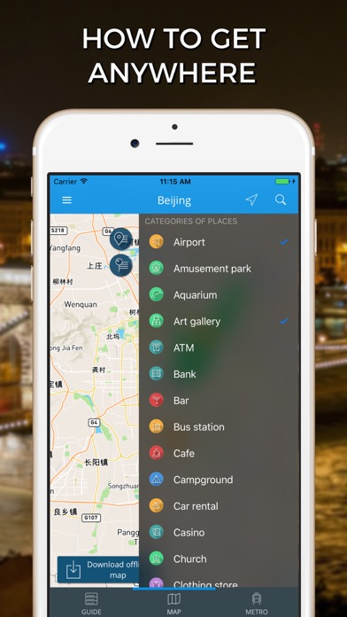 Beijing Travel Guide with Offline Street Map screenshot 3