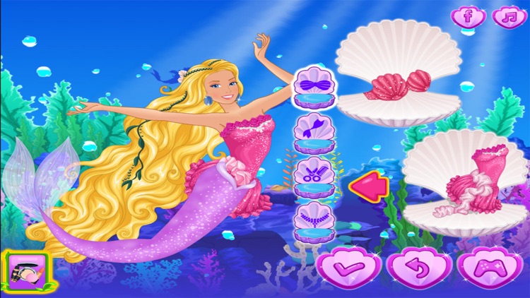 Mermaid Princess Show Angela fashion games girls screenshot-4