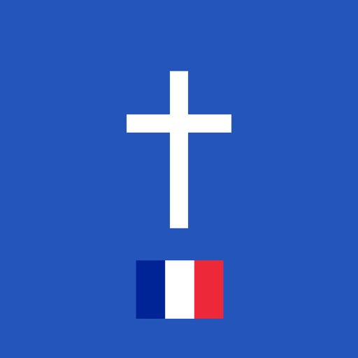 French Bible - audio, sync transcript icon
