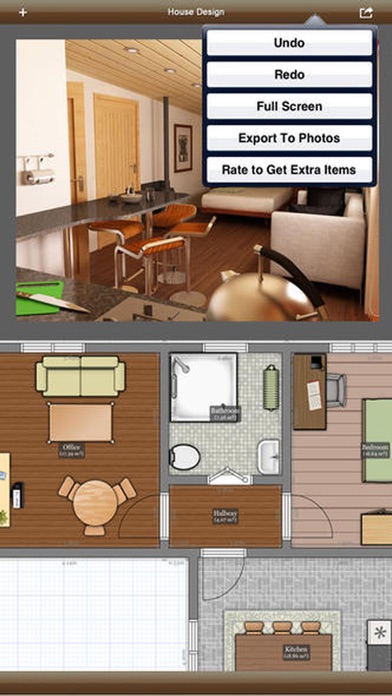 How to cancel & delete Interior Graphic - floor plans from iphone & ipad 1